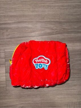 Play-Doh Quilted Red Makeup Bag - 70th Anniversary